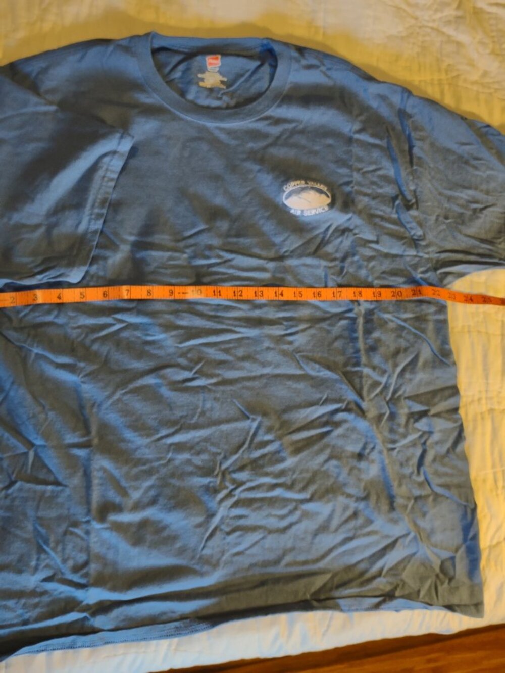 Copper Valley Air Service Alaska Blue T-Shirt XL